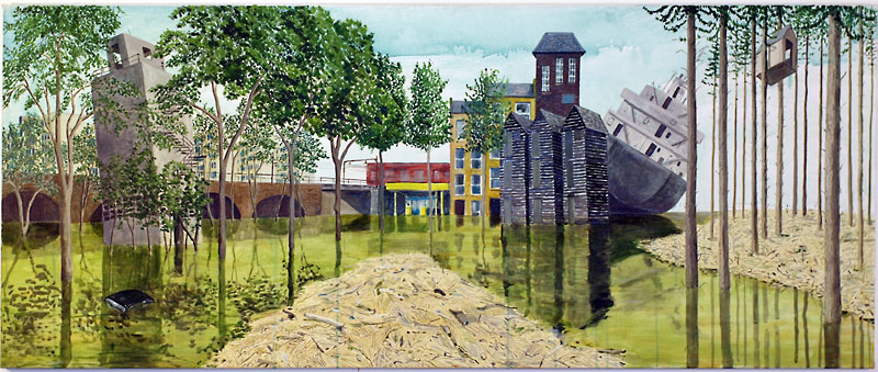 Carthage over the downs by Neil irons