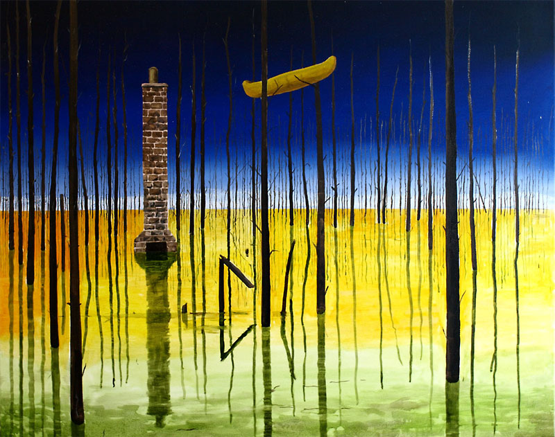 Flooded and Burnt  by Neil irons