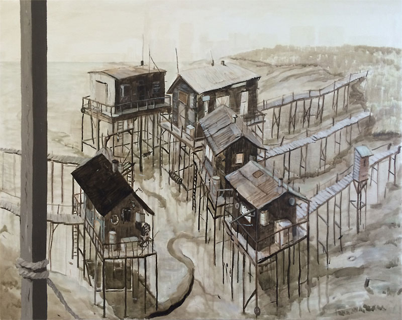 Estuarine Affair  by Neil irons