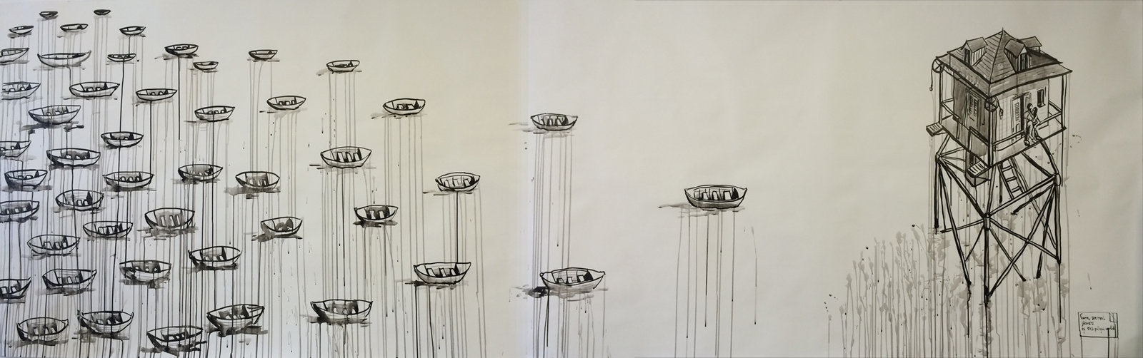 Come see real flowers of this painful world  by Neil irons