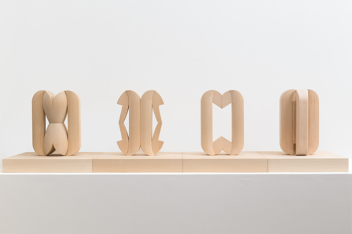 Studies for male and female columns  by Paul de Monchaux 2016